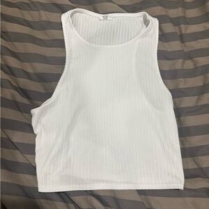 White tank top